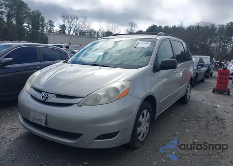 2008 Toyota Sienna Le из США, поврежденный, VIN 5TDZK23CX8S123252